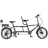 compro bicicleta tandem chile Importancia de la conducción: adecuado para que las parejas viajen, aumenten la experiencia de conducción, lleven a los niños a ver el hermoso paisaje, respiren aire fresco y mejoren la relación entre padres e hijos.