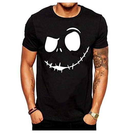 Camisetas Hombre Lanskirt Camisas de Manga Corta con Cuello Redondo y Estampado Smiley Tops de Verano Elegante Polos de BáSica Camiseta para Hombres Diario 3XL
