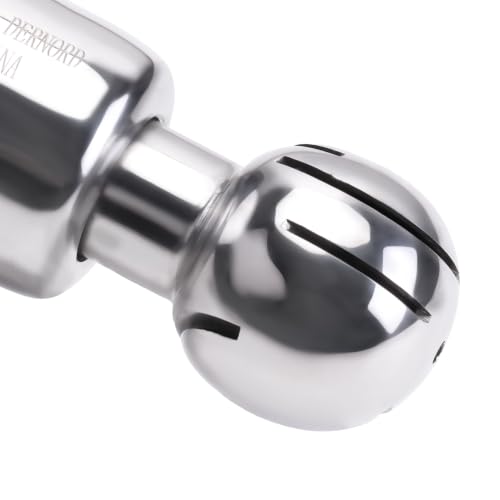 Image of DERNORD Sanitary Rotary Spray Ball 3 inchTC X 1 /2 inchMNPT CIP Tank Cleaning Ball