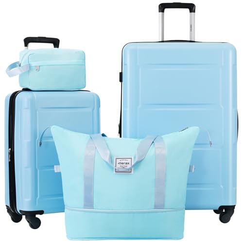 Merax Luggage Set 2 Piece Suitcase Sets Spinner