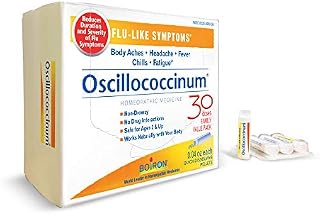 Boiron Oscillococcinum 30 Doses Homeopathic Medicine for Flu-Like Symptoms