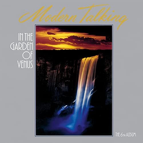In The Garden Of Venus Black by Modern Talking — album cover