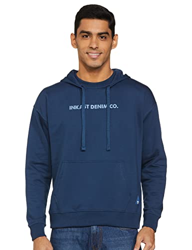 Image of Amazon Brand - INKAST Men Cotton Oversized Hooded Sweatshirt
