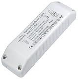 trafo 12v 150w  Transmedia LT4 Halogen-Trafo 230/12V/50-210W, Überlastungsschutz, Temperatursicherung, nicht dimmbar, 160 x 46 x 30 mm