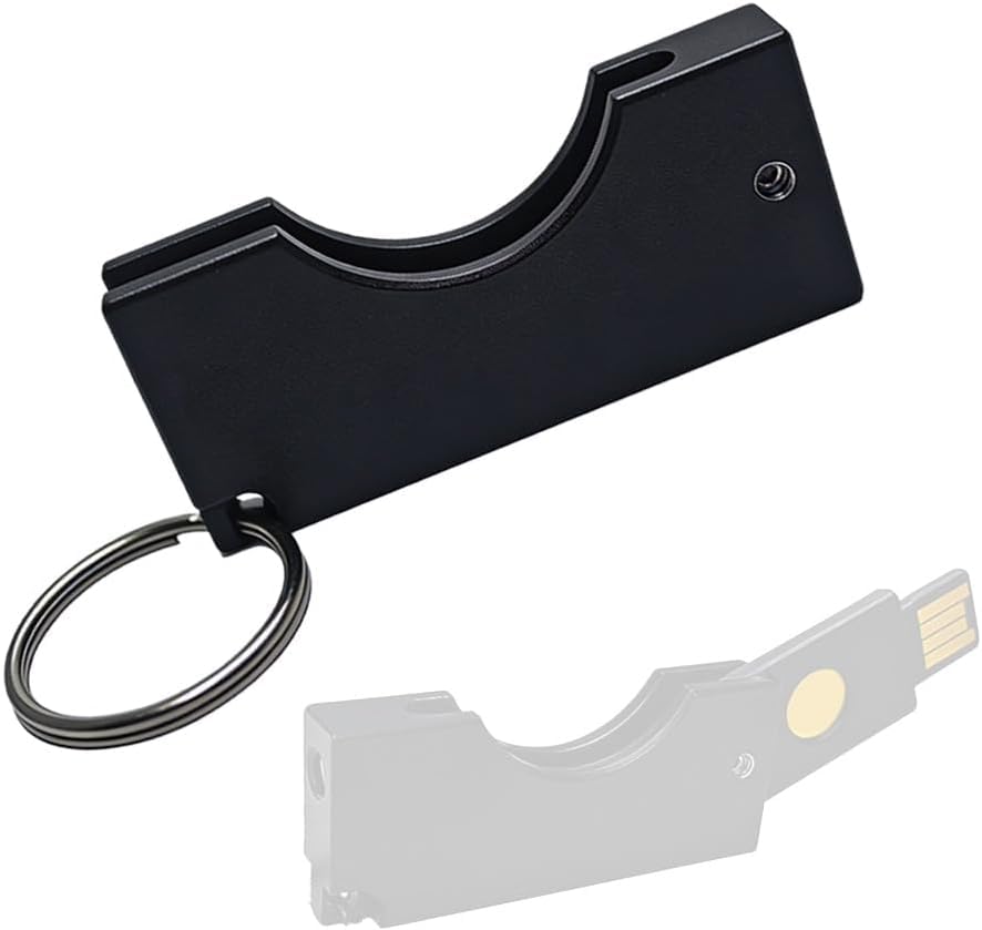 Aluminum Protective Carrying Case fits for Yubikey 5 NFC/5C NFC (Black - for Yubikey 5C NFC)-image-44