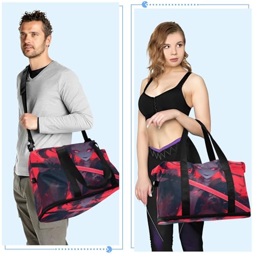 Bolsas de lona de estilo japonés con correa ajustable y sección impermeable unisex 6
