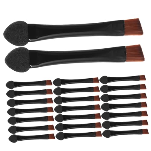 ARTSEWPLY 20pcs Eyebrow Makeup Brush Set Angled Flat Eyebrow Brushes Portable Makeup Kit for Women