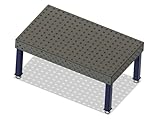Table de soudage perforée série PRO - 2400 x 1200 / standard