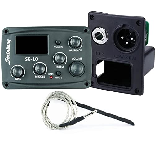Captador Pré-amp para Violão SE-10 Strinberg
