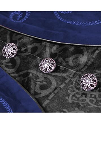 Sangdut Men’s Medieval Steampunk Tailcoat Jacket, Male Victorian Renaissance Gothic Retro Vintage Embroidery Coat Halloween Party Cosplay Pirate Vampire Gentleman Costumes for Adult (Royal Blue, XXL) steampunk buy now online Sangdut Men’s Medieval Steampunk Tailcoat Jacket, Male Victorian Renaissance Gothic Retro Vintage Embroidery Coat Halloween Party Cosplay Pirate Vampire Gentleman Costumes for Adult (Royal Blue, XXL) steampunk buy now online