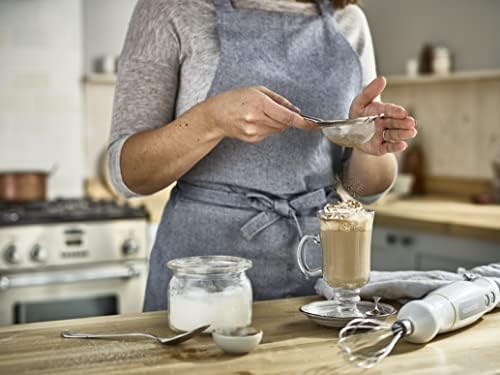 Kenwood Triblade System Hand Blender, Mixer with Anti-splash, 0.5L BPA-free Plastic Beaker, 0.5L Chopper, Stainless Steel Whisk, 600W, HDP109WG, White