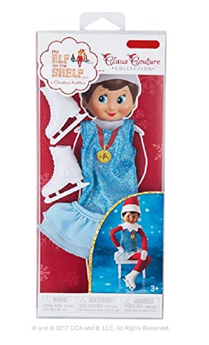 Exclusive 2017 The Elf on the Shelf Claus Couture Collection Arctic Ice Skater