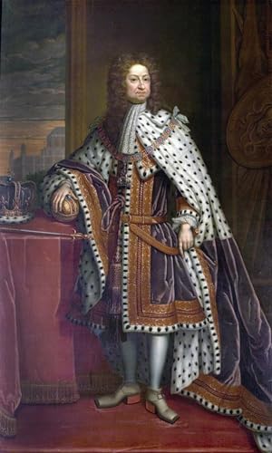 Cuadro en lienzo Giorgio I de Godfrey Kneller con acabado premium para coleccionistas