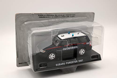 Die Cast Modellino Auto Carabinieri Subaru Forester 2007 - Scala 1:43 – Blu