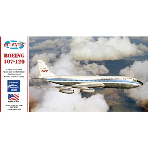 ATLANTIS TOY & HOBBY Plastic Model KIT Boeing, Mittel, Molded Color
