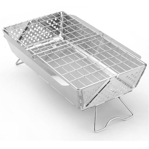 Parrilla plegable portátil con diseño de cactos para barbacoa 5