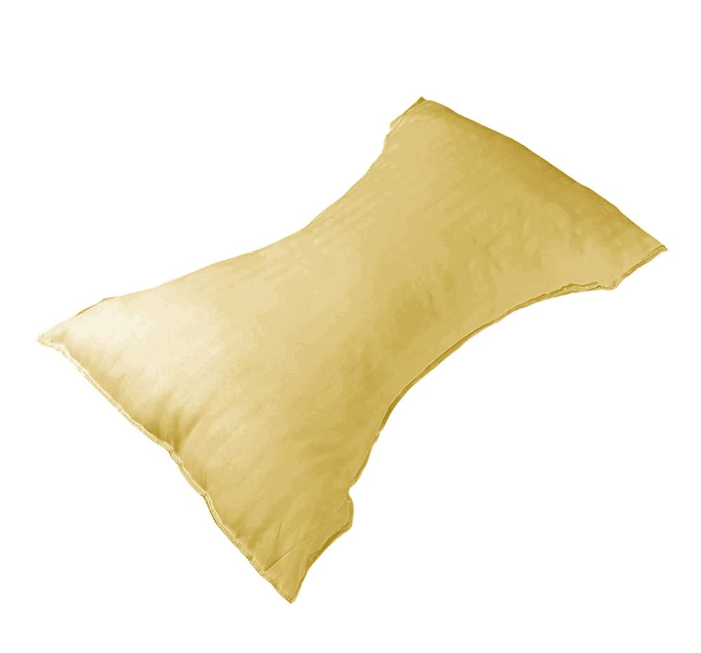 Haani New Orthopaedic Butterfly Neck Pillow for Neck Pain,LowerPain,Shoulder and Side Sleeper Support with Free Beautifull Matching Removeable Cover. (LATTE)