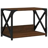 vidaXL Printerstandaard 44x26x31,5 cm bewerkt hout grijs sonoma eiken