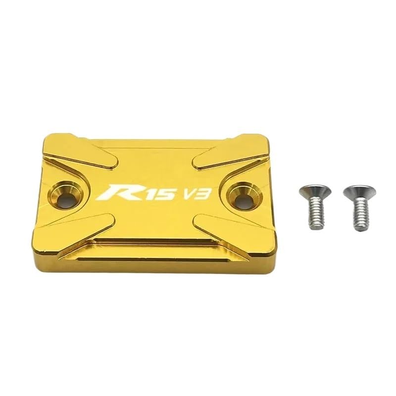 Paire de bouchons réservoir liquide de frein avant CNC en alu pour YZF R15 V3