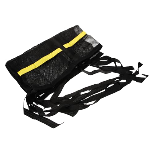 KOMBIUDA Trampoline Net Bag Trampoline Shoes Pouch Hanging Storage Pouch Sturdy Mesh