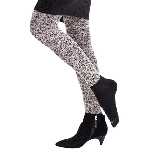 Tummy Control Top Tights With Sock Attached- Hybrid Tights & Performance Sock - Shaping Panty Hose