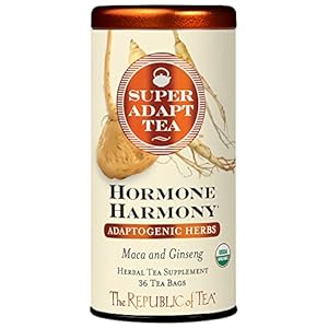 The Republic of Tea SuperAdapt Herbal Teas (Hormone Harmony, 36 Tea Bag Tin)