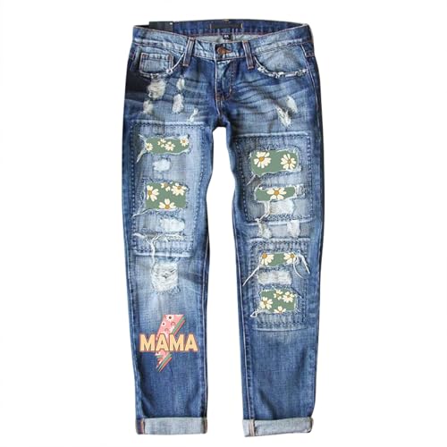 Jean décontracté femme en denim haut de gamme au tombé impeccable