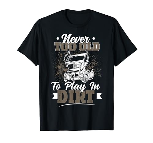 Sprint Car Funny Racing Competition Tornei Maglietta