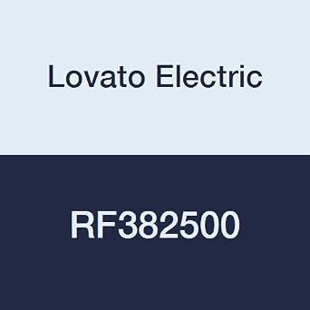 Lovato Electric RF382500 Motor Protection Relays, Phase Failure/Single Phase Sensitive. Three Pole Three Phase, Manual or Automatic Resetting. Direct Mounting On Bf09 - Bf38 Contactors, 20...25A