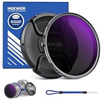 NEEWER 72mm Filtro ND Variable ND2-400 (1-9 Paradas) con Tapa de