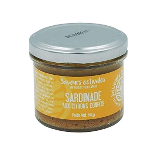 Sardinade aux citrons confits - Saveurs estivales - pot 90g Cover