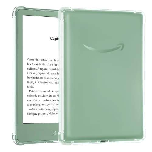 Image of CoBak Clear Case for 6 inch E-Reader- Ultra-Slim Soft TPU Transparent Cover,Lightweight & Durable Protection, not for Kobo Clara,Clear