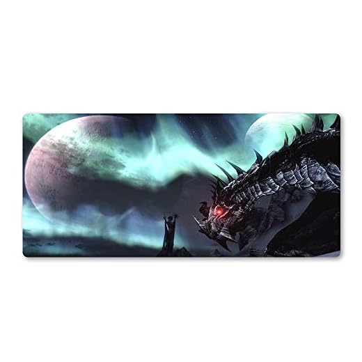 Kreativ musmatta Bästa Personlighet Gaming Mus Matta Spelbord Dator Keyboard Pad Desk Pad (Size : 900x300x2mm)