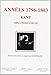 Annees 1796-1803: Kant: Opus Postumum; Philosophie, Science, Ethique et Theologie: Actes du 4e Congres International de la Societe d'etudes Kantiennes ... 1999 (A La Meme Librairie) (French Edition)
