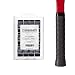 Tennis Racket Grip Tape Tacky Overgrip Black - 12 Pack, Ultra Absorption and Good Anti-Slip, Wrap around Badminton Racquet, Squash Handle, Racquetball, Beach Tennis, Pickleball Paddle and More