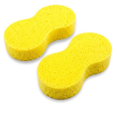 Car sponges, Compressed Heavy Duty sponges, 2 Pcs 22cm
