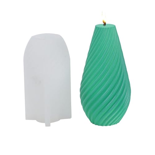 Candle Moulds for Candle Making, Sturdy Heavy Duty Plaster Resin Crafts Making Tool for Holiday Gift