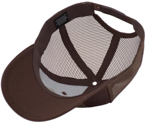 Image of American Flag Trucker Cap, Regular & XL-3XL, Big Head Snapback Patriotic Baseball Hat (Up to Size 8)