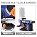 SainSmart Belt Disc Sander Combo, 4x36 in Belt and 6 in Disc, Adjustable Speed 3450 RPM Max, Benchtop Sander with Full Copper Motor, 0-90° Belt & 0-45° Tillable Worktable, Dust Collection Port