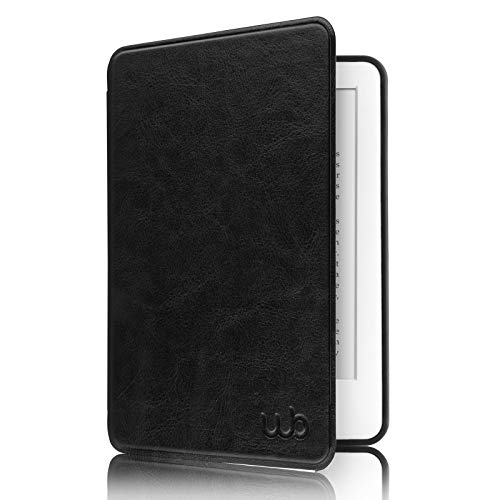 Capa Kindle 10ª geração - WB Premium Sensor Magnético Silicone Flexível - Couro Preta