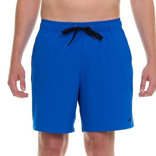 Reebok Men's Swim Trunks, 7" Mesh Liner Board Shorts Quick Dry Bathing Suit - image 7