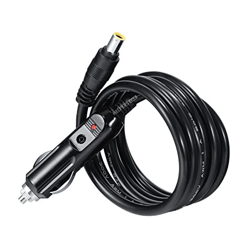 8mm DC7909 Chargeur allume-cigare de voiture 12V 24V Câble d'alimentation pour Portable Explorer 1000 500 300 240 160 Power Station et plus Générateur Solaire pour l'Extérieur Cover