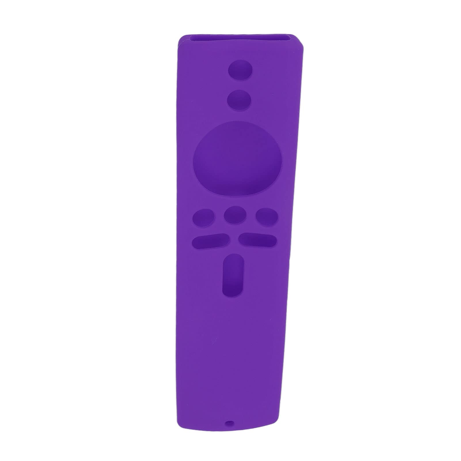 AMONIDA Funda de Silicona para Box S, Cubierta de Control Remoto Amigable con la Piel a Prueba de Golpes con Cordón, Ideal para Box S 4K y TV Stick (Conjunto Morado)