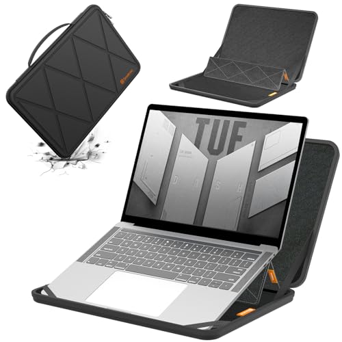 Smatree MS89 Hard EVA Protective Sleeve with Stand Compatible for 15.6 inch ASUS TUF Gaming F15/A15, for TUF Dash F15 2022/2021, 16 inch TUF Gaming A16 2024/2023, ASUS Zenbook Pro 16X OLED UX7602