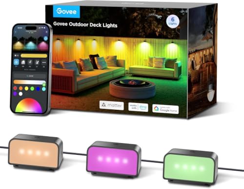 Govee Outdoor Deck Light (Matter, 6er-Set)