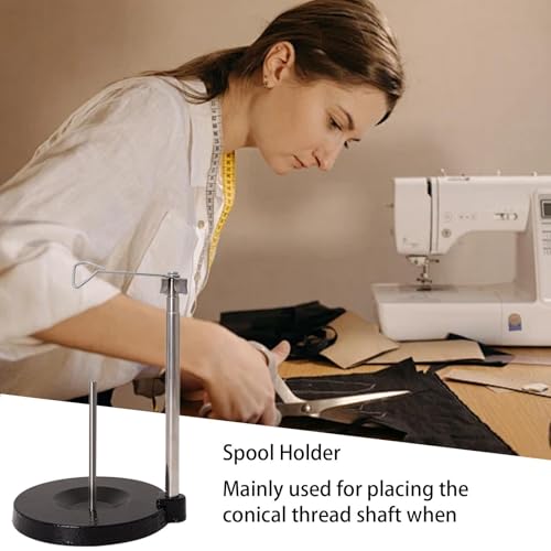 Support de bobine de fil réglable et robuste pour cônes de couture - 5