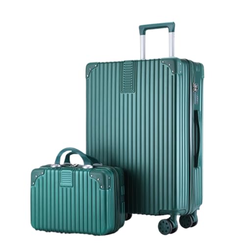 Valigie Set di valigie Valigia Trolley Casella password portatile per viaggi daffari di grande capacità Multifunzionale Color: H Size: 26in