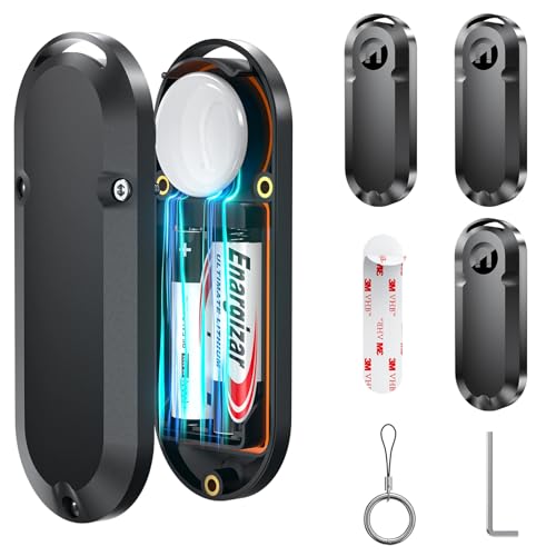 Air-Tag Extended 10-Year Battery Case, Replaces CR2032 Batterys with AA
