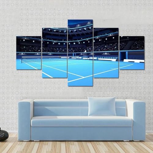 Tableaux decoratifs muraux salon tennis haut de gamme avec cadre