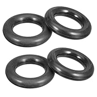 A ABSOPRO 2 Stück Auto Universal Schalldämpfer Auspuff Aufhänger Buchse Kit 70mm O Ring